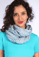 Tuch Klea spring feather - riviera