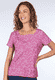 T-Shirt Rosamunda - raspberry