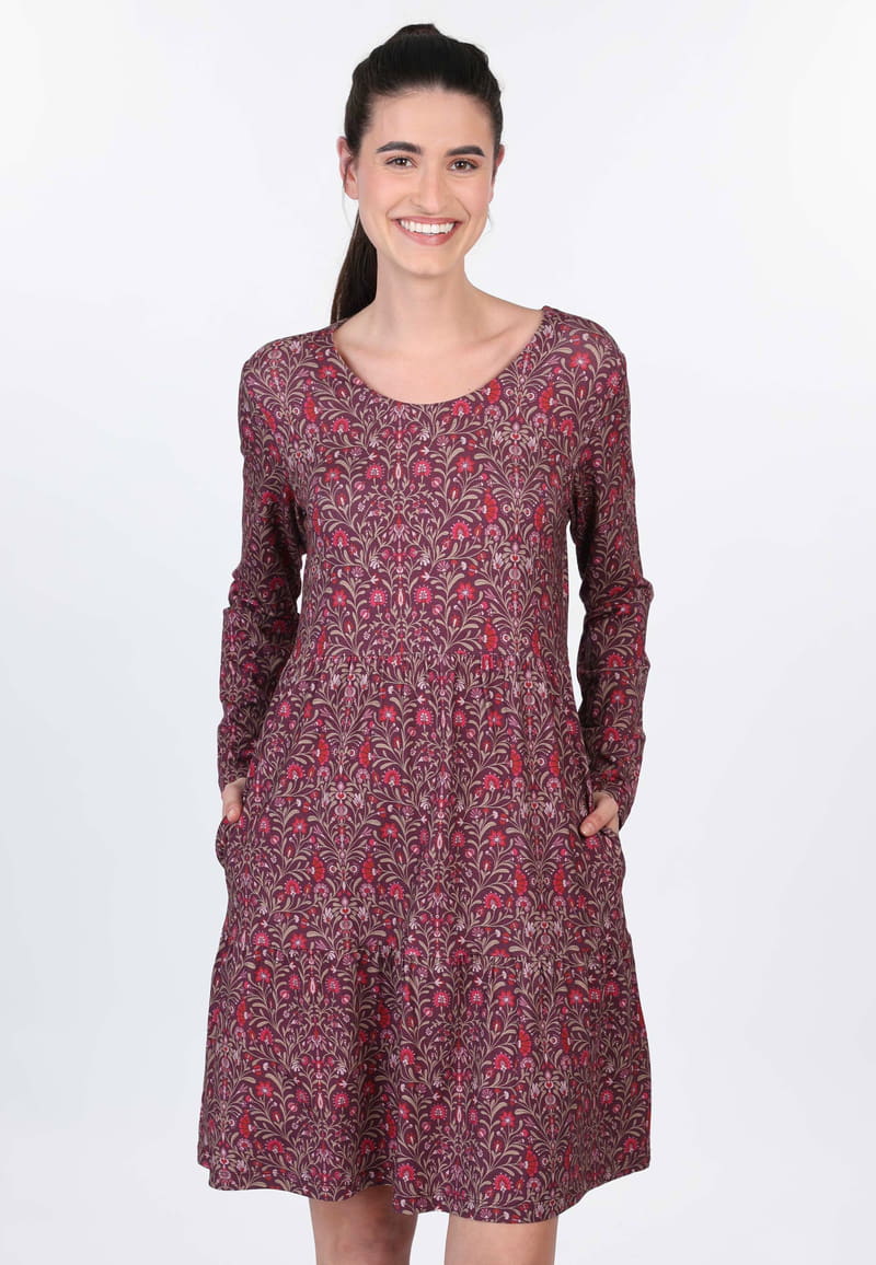 Kleid Ivettila - plum