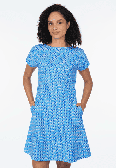 Kleid Meghan - lapis