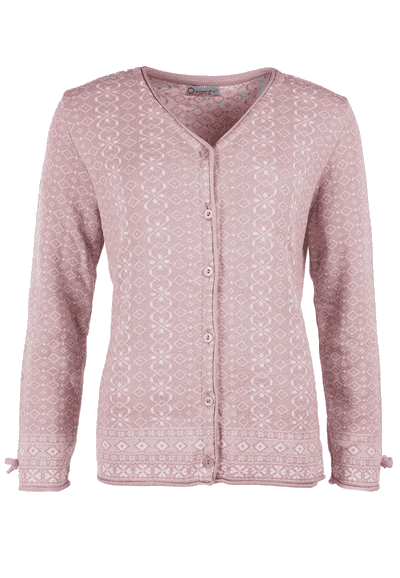 Strickjacke Christa Stockholm - rose