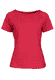 T-Shirt Zoe spring bow - rubin
