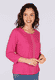 3/4-Arm-Shirt Janitara  - fuchsia