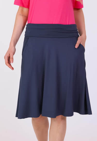 Rock Marit solid - navy