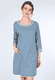 Kleid Tola stripe - denim
