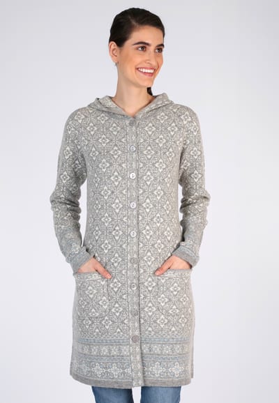 Strickmantel Ann  - dust grey