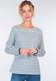 Langarmshirt Kajsa  - swedish blue