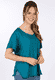 T-Shirt Betzi solid  - ocean