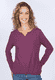 Langarmshirt Pauluna  - plum