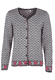 Strickjacke Hedie  - ebony