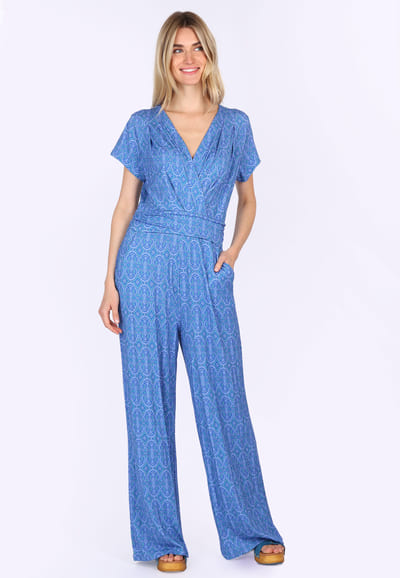 Jumpsuit Wieta fantastique - cornflower