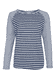 Sweater Wiebka stripe - navy