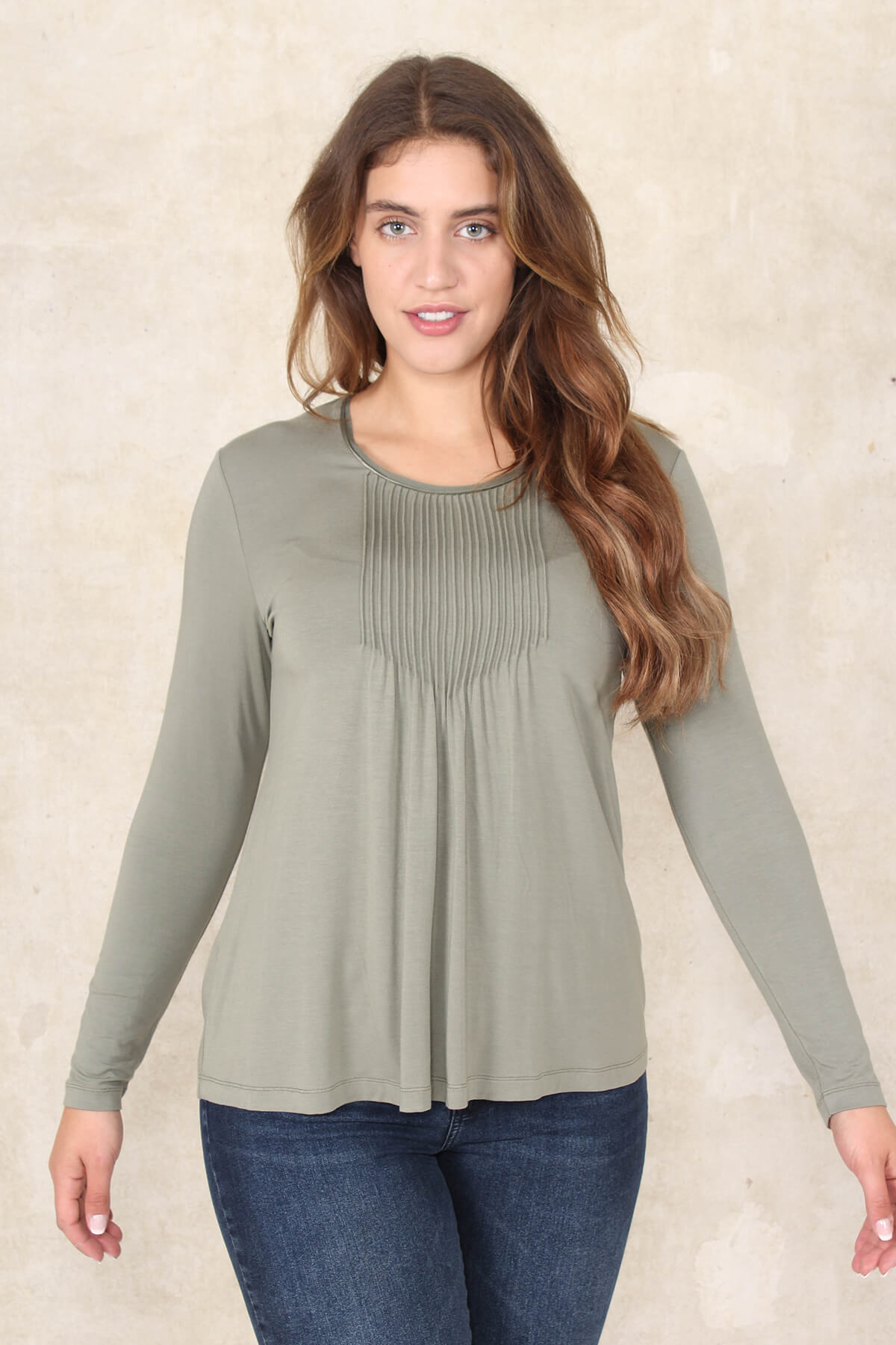 Bluse Pernille - olive