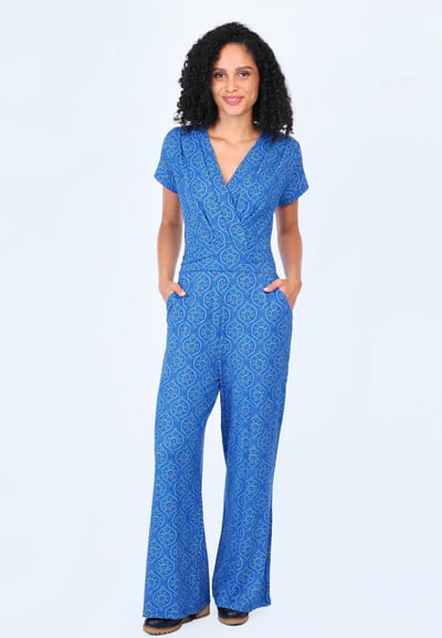 Jumpsuit Wieta mandala - lapis