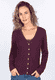 Strickjacke Amily  - plum