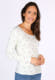 Langarmshirt Malin flower - ivory