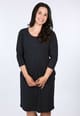 Kleid Jola solid  - black