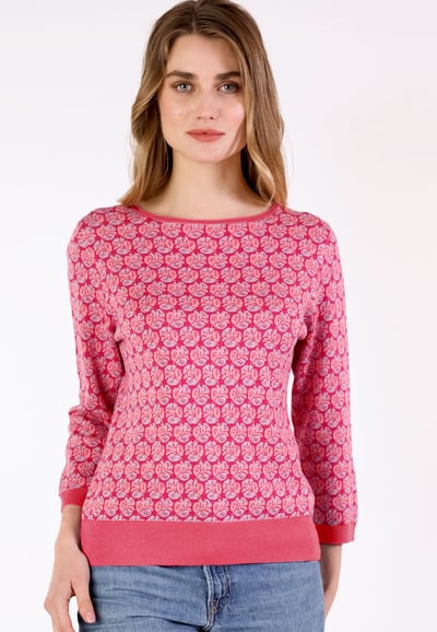 Strickpullover Camilla  - flamingo
