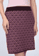 Strickrock Mina  - plum