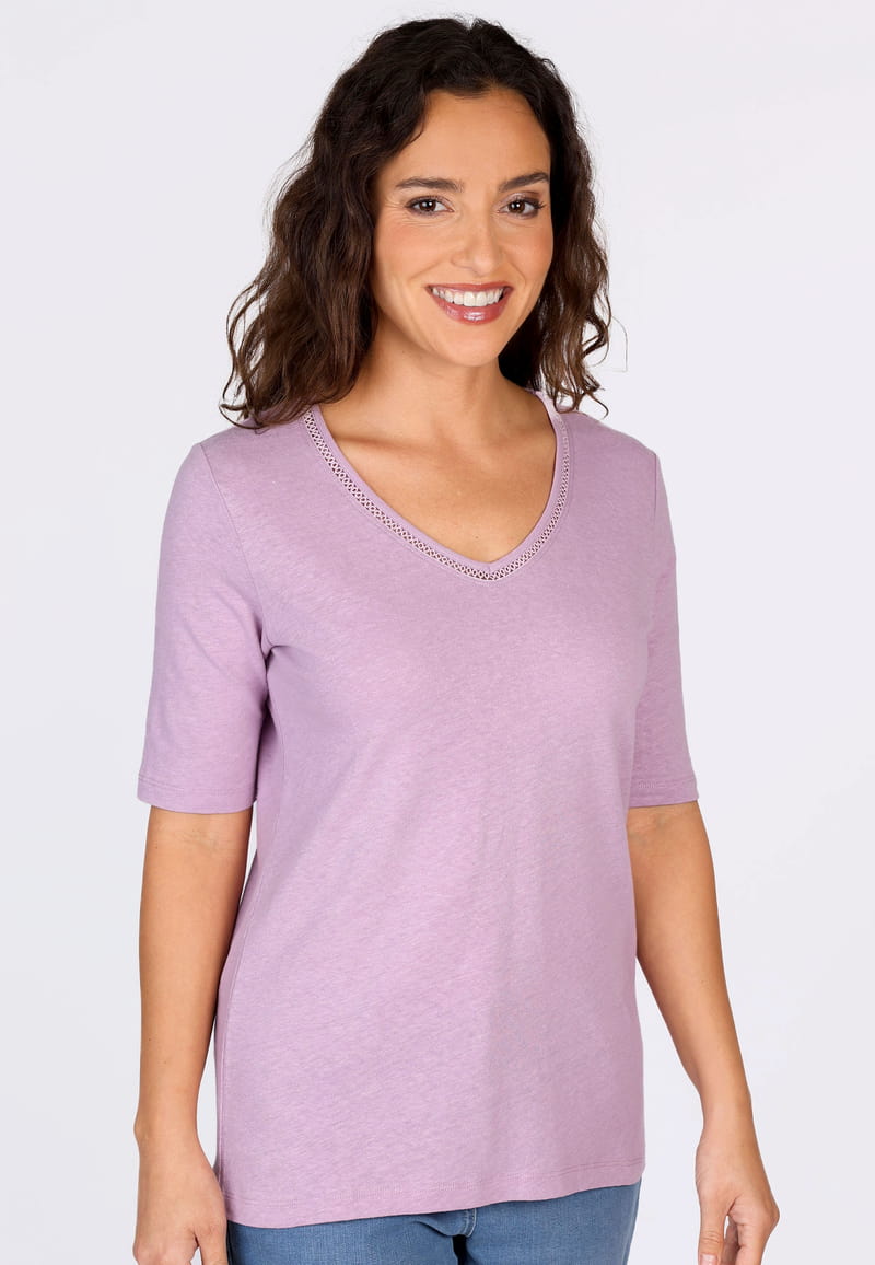 T-Shirt Ninile - pansy