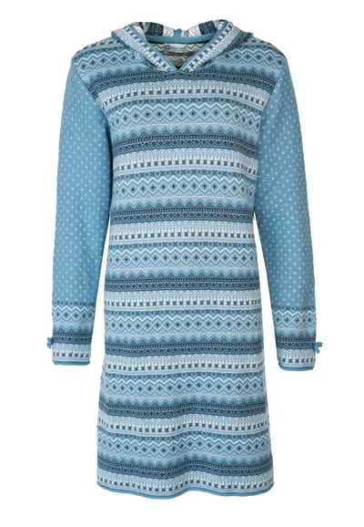 Strickkleid Helle Vejers - swedish blue