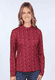 Bluse Eltje little flower  - deep purple