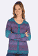 Strickjacke Renee gradient  - ocean