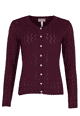 Strickjacke Malwine - plum