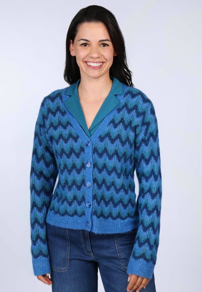 Strickjacke Toniette  - lake
