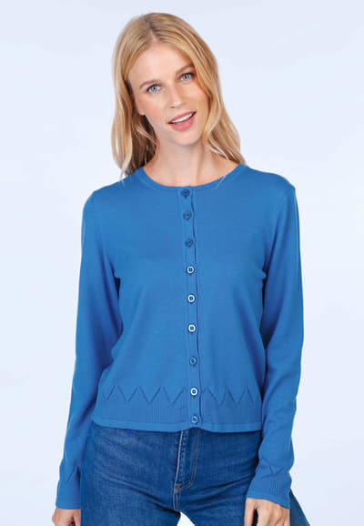 Strickjacke Manon - lapis