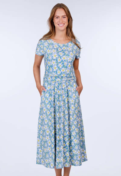 Kleid Malind poppy - swedish blue