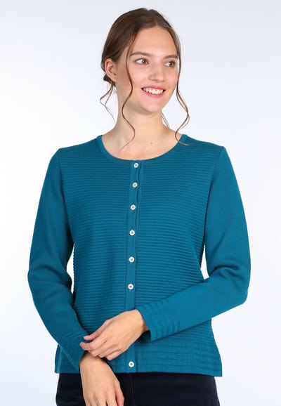 Strickjacke Dörte - lake