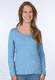 Langarmshirt Philia - swedish blue