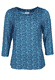 3/4-Shirt Zoala little flower  - indigo