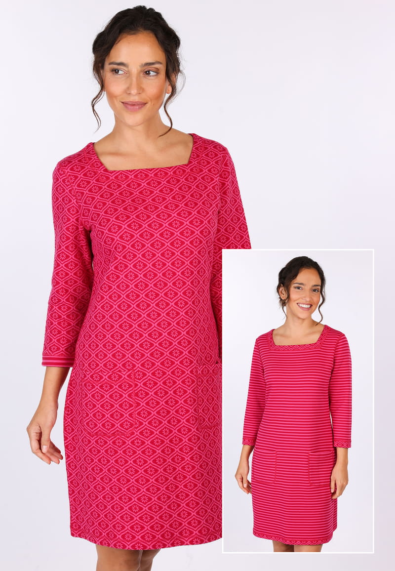 Wendekleid Tolanna - cerise