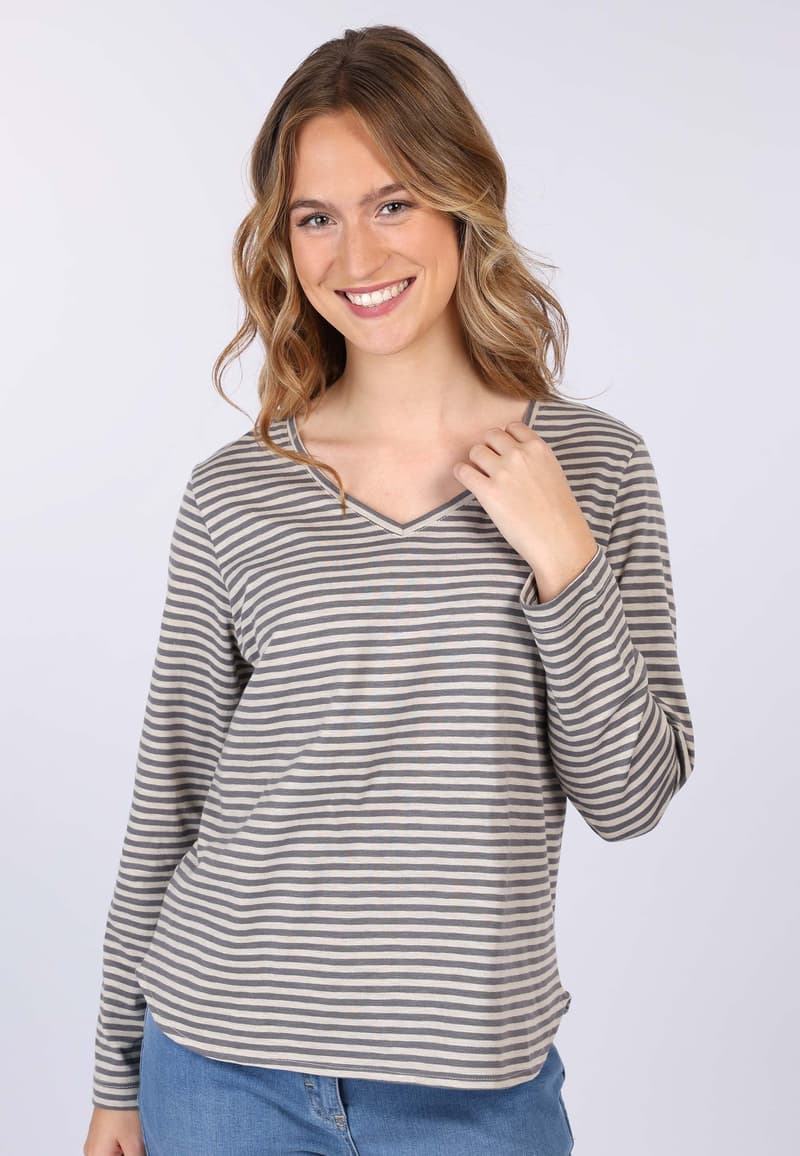 Langarmshirt Betanja - phantom