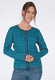 Strickjacke Hedie - lake