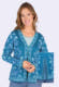 Strickjacke My flower field  - ocean