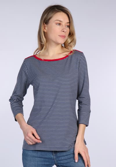 Langarmshirt Daria - navy