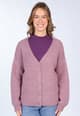 Strickjacke Jule  - dusty orchid