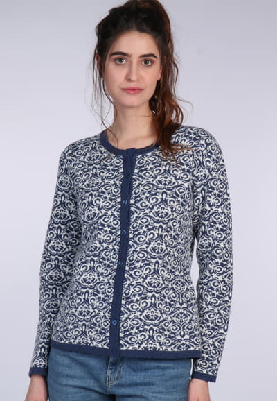 Strickjacke Yelena - navy