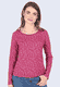 Shirt Hanni autumn bloom - purple