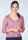 Strickjacke Liselotte  - dusty orchid