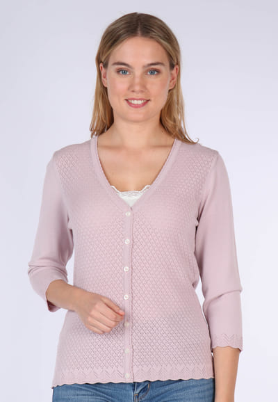 Strickjacke Amy - rose