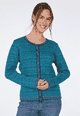 Strickjacke Hedie - lake