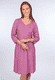 Kleid Zitara spring feather - raspberry