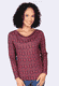 Langarmshirt Sessa - deep purple