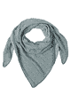 Dreieckstuch Elisabeth Fan - powder blue