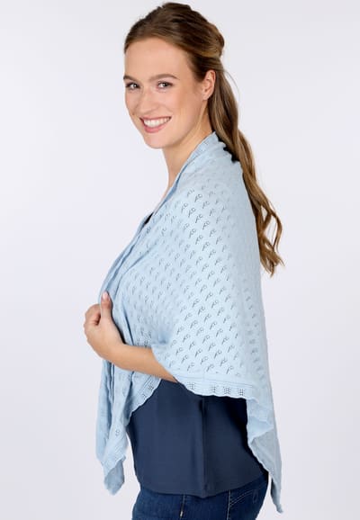 Dreieckstuch Lisa  - baby blue