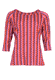 Shirt Zoa stripe - plum